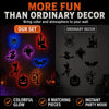 3D LED Halloween Wall Light Set